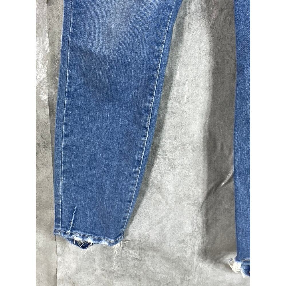 PAIGE Women's Atterberry High-Rise Hoxton Cropped Raw Hem Skinny Jeans SZ 25 - Picture 7 of 11